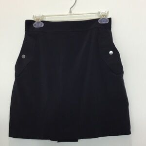 Athleta Vienna Cargo Black Women's Skort size 6